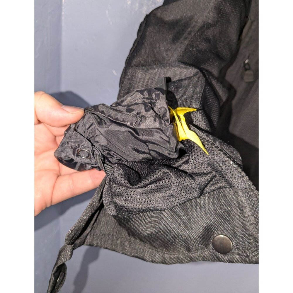 Scorpion Exo Women Blk Motorcycle Jacket Lg Quilted Zippered Cuffs liner - Picture 8 of 16
